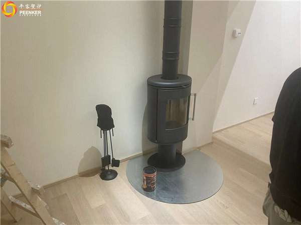 上海映虹橋別墅丹麥morso 6848獨立火爐安裝.jpg 上海映虹橋別墅丹麥morso 6848獨立火爐安裝.jpg