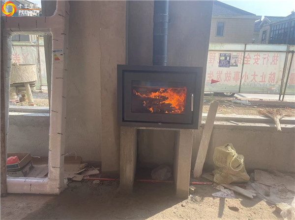 平客壁爐案例 | 揚中別墅嵌入式壁爐丹麥Morso 5660安裝.jpg