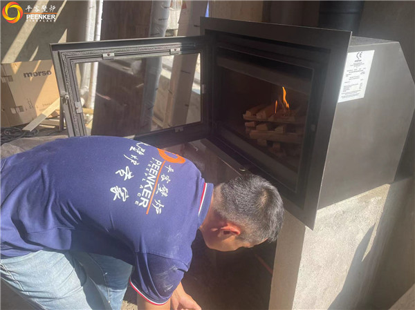 平客壁爐案例 | 揚中別墅嵌入式壁爐丹麥Morso 5660安裝.jpg