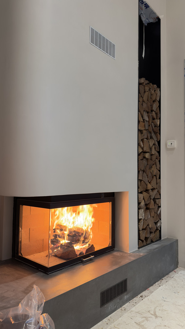 微南京九月森林別墅法國TOTEM L800壁爐安裝.jpg